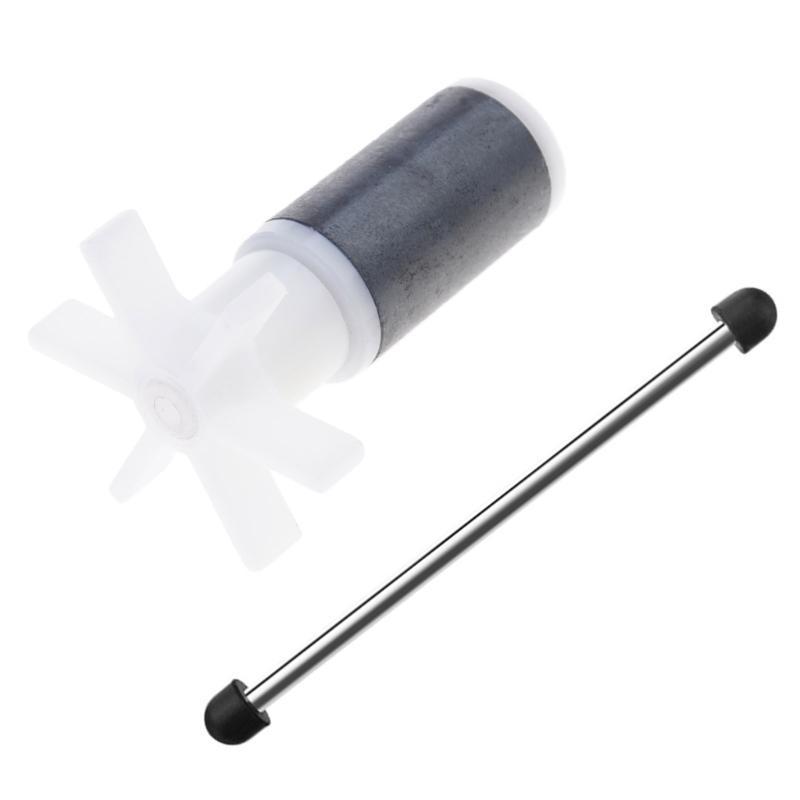 37JC Steel Shaft Rotor Replacement Part Low Noise Underwater Simple Installation for Underwater Water Pumps 6