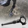 SHINKXMT Motorcycle Sidekick Auxiliary Bracket Kickstand Diameter 19mm-23mm Universal Sidestand