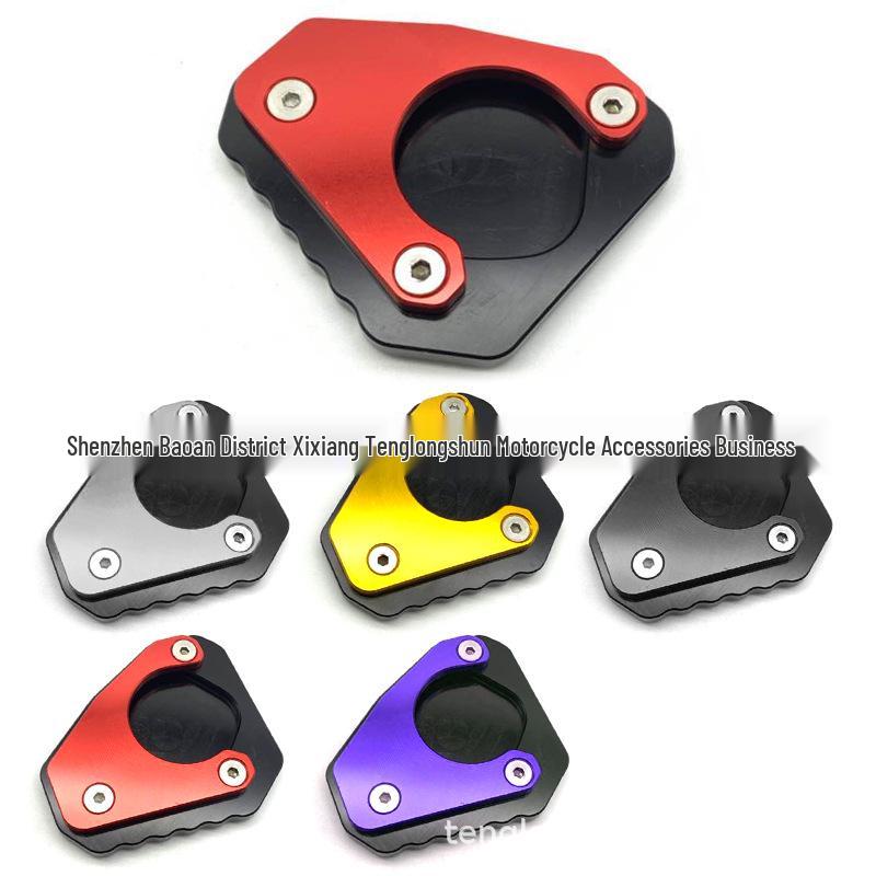 

BMW G310GS 2017-2018 Мотоциклетная боковая подставка с увеличенной опорной площадкой Red, single piece