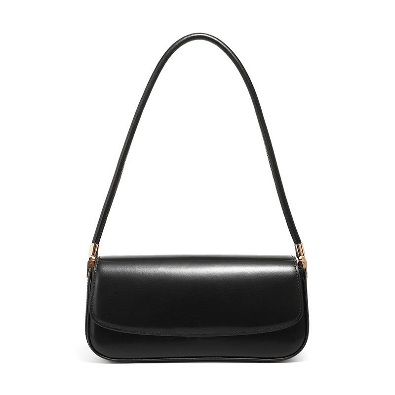 2025 New Genuine Leather Women's Bag, Saddle Bag, Commuting Underarm Bag, Niche Design, Popular Women's Handbag, Shoulder Bag