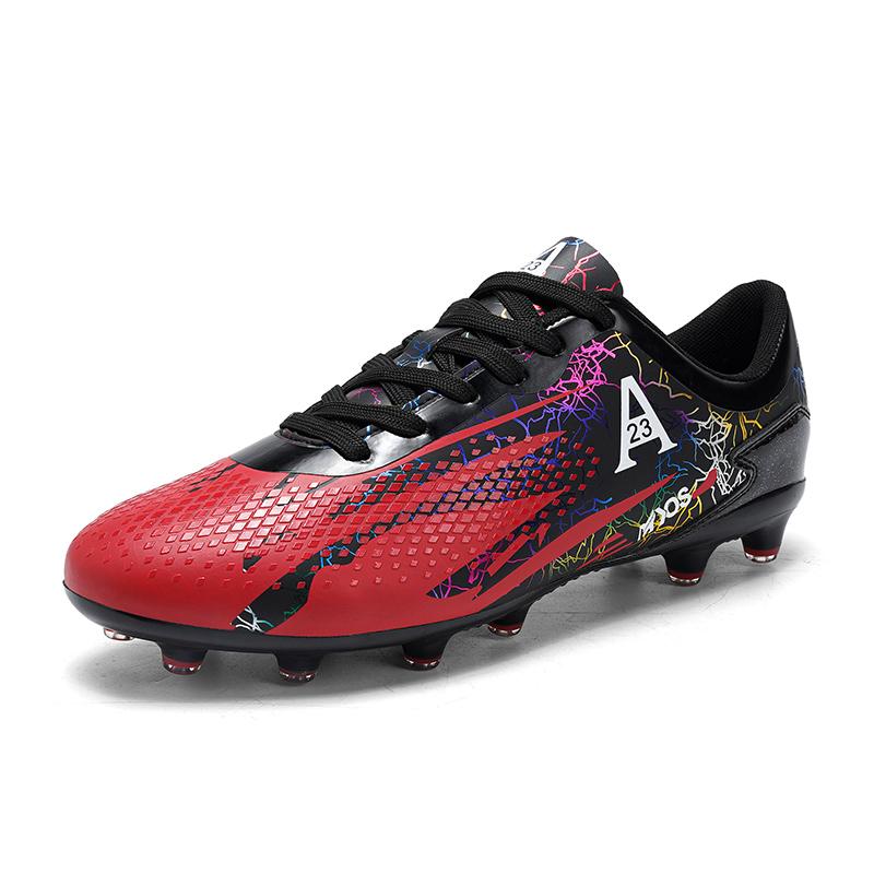 High Quality Professional Training Soccer Shoes Men Lightweight Cleats Sneakers Women Turf Non-Slip Society Football Shoes