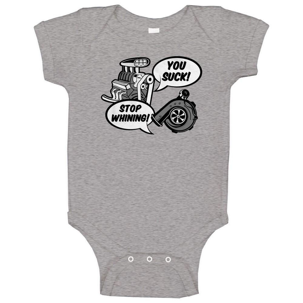 

Supercharger Funny Turbo Drag Racing Baby One Piece L