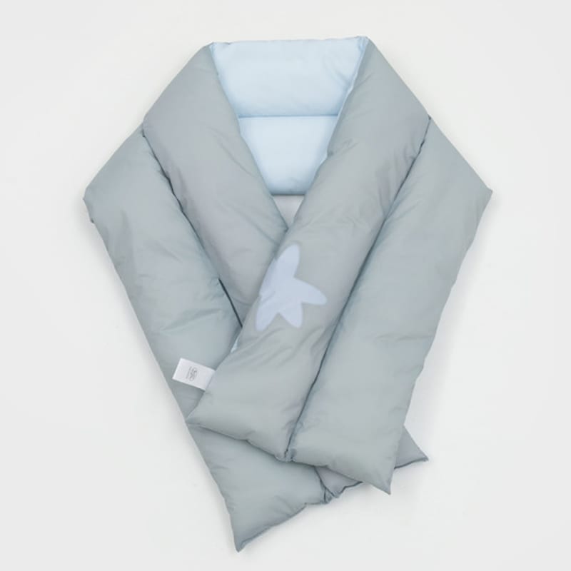 RECLOW GENERAL PADDING MUFFLER BLUE GRAY