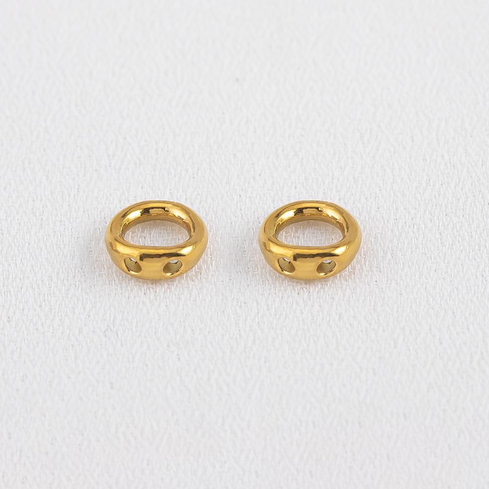 10pcs 20pcs PVD Stainless Steel Clasps Beading Supplies 5 6 8 Mm Necklace End Connectors Hooks Jewelry Bracelet Making No Fade