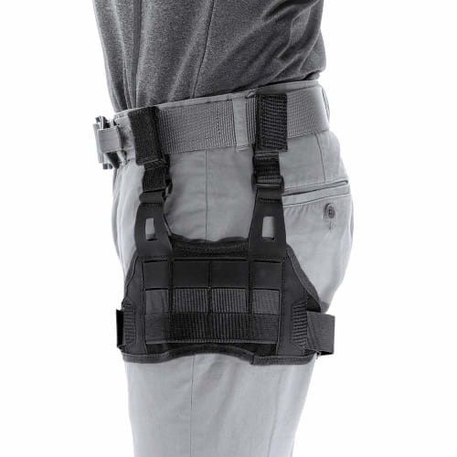 LayLax compact leg panel BK mall compatible magazine pouch holster compatible
