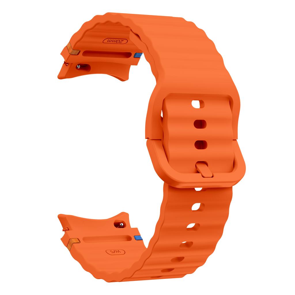 Original Silicone Band for Samsung Galaxy Watch 7 FE 6 4 Classic 5 Pro 44mm 40mm 43mm 47mm 45mm Bracelet Galaxy Watch6 7 Strap