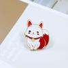 Fish Fox Strawberry Enamel Pin Lovely Brooch Cartoons Badge For Bags Jeans Hoodies Denim Lapel Pin Jewelry Kids Best Gift
