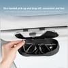 Car Visor Sunglasses Glasses Case Glasses Holder Clip Box For Volvo XC40 XC60 XC70 XC90 S40 S60 S90 V40 V60 V90 2025 Accessories