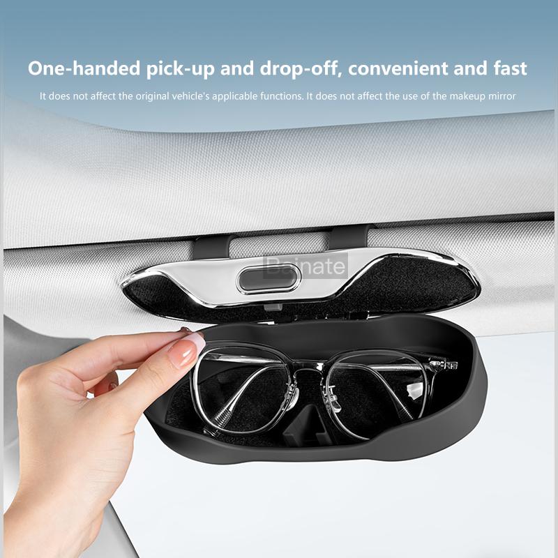 Car Visor Sunglasses Glasses Case Glasses Holder Clip Box For Volvo XC40 XC60 XC70 XC90 S40 S60 S90 V40 V60 V90 2025 Accessories