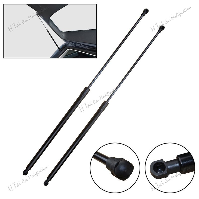51238240596 2Pcs Front Hood Struts Lift Support Shock Struts For BMW 7 Series E65 E66 E67 745i 750i 760i 760Li 2001-2008