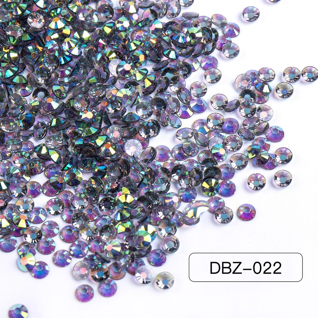 Transparent Symphony Violent Bear Resin Flat Bottom Sticker Diamond Glazed Beads Loose Beads Diy Material Pack Jewelry Accessories