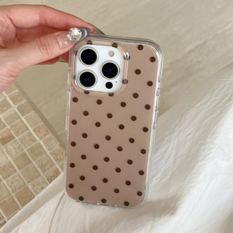 Minimalism Colorful Polka Dots Phone Case For iPhone 17 Air 16 15 14 13 12 11 Pro Max 16e X XR XS Max 7 8 Plus Shockproof Cover