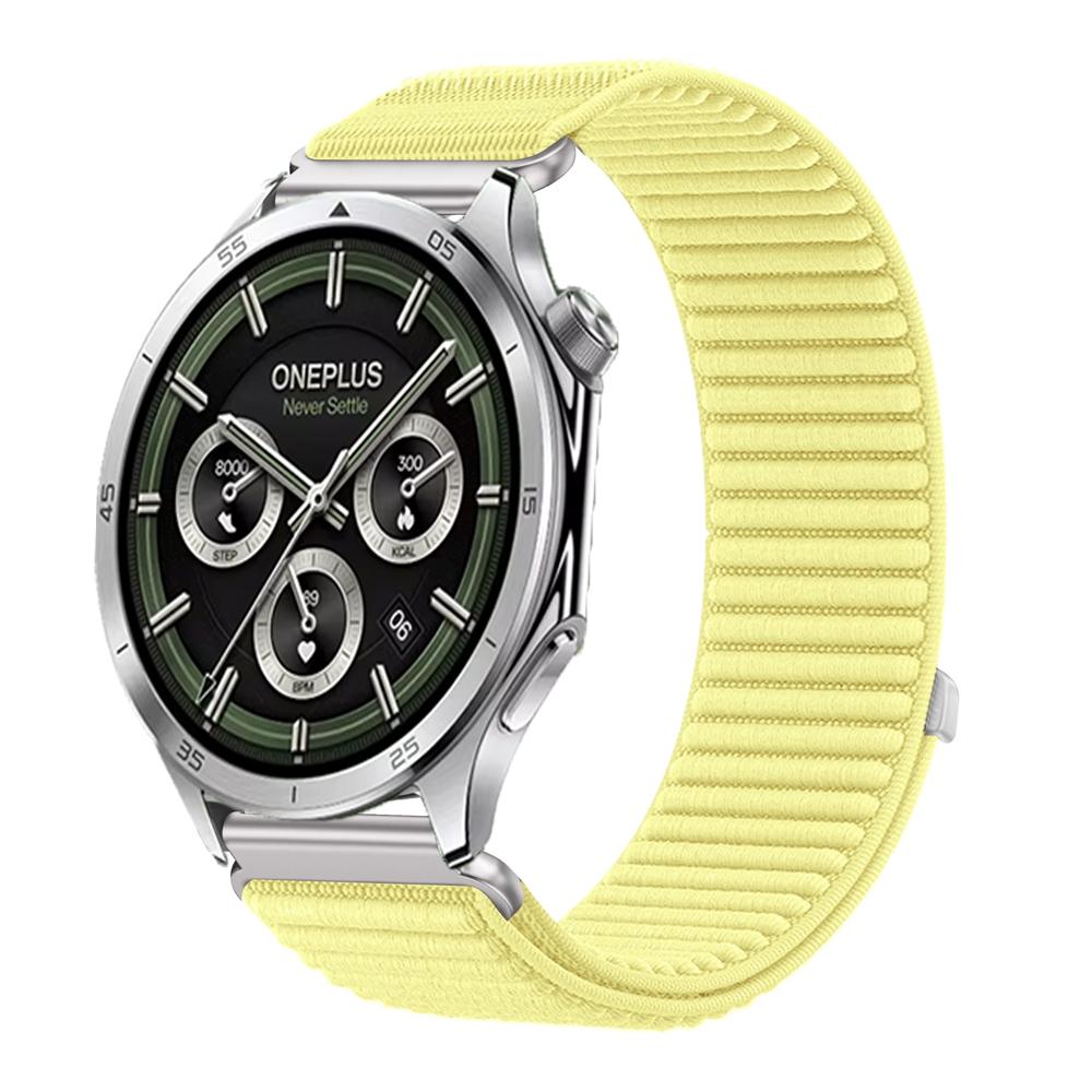 Cinturino in Nylon Ondulato da 18 mm 20 mm 22 mm per Oneplus Watch 3 43 mm 46 mm/Lite/2/2R Braccialetto Sportivo per OPPO Watch S/X2/Huawei GT6 5 4 41 mm