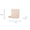 PU Leather Shoulder Bag Solid Color Coin Purse New Crossbody Bag