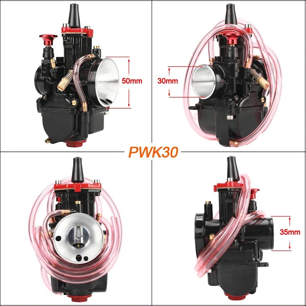 For Mikuni Maikuni PWK 21 24 26 28 30 32 34mm Universal Modification Motorcycle Carburetor With Power Jet