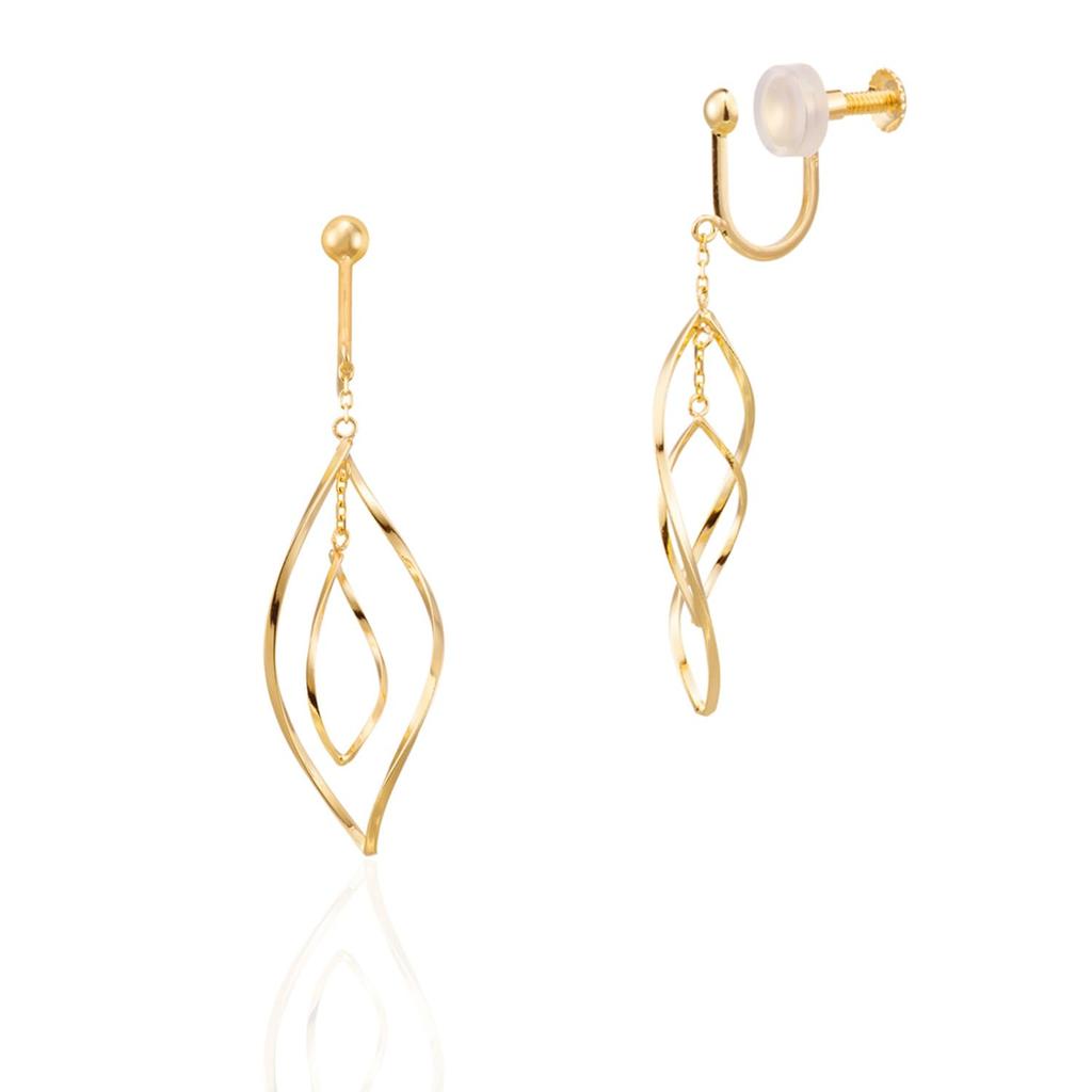 10K Yellow Gold Earrings 111746153010 4℃ (4℃) (YG)