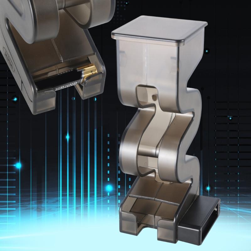 Small AA/7 Battery Storage Rack With Builts In Tester, Essential For Frequent Battery User Power Assessments