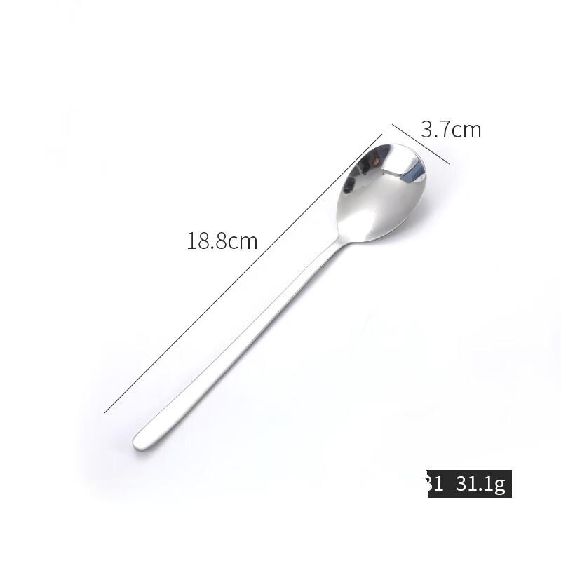 ZISIZ Korean Style Long Handle Spoons