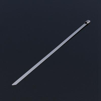 8 Zoll selbstverriegelnde Kabelbinder mit Edelstahlbeschichtung, Metallkabelbinder SS304 für extreme Temperaturen, korrosionsbeständig und einfach zu montieren