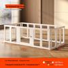 60CM High Transparent Indoor Dog Fence - Flexible Barrier for Small Pets