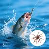 2Pcs 9CM/2.8G TPE Bionic Sea Urchin Lure Floating Simulation Sea Urchin Artificial Bait Shore River Lake Saltwater Fishing Fuzzy Soft Lure Bass