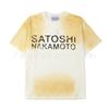 Unisex Oversized Streetwear Tee With Distressed Ink Wash Print Loose Fit Cotton T-Shirt Casual Wear