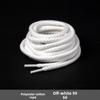 1 Pair Hemp Rope Shoelaces Color Matching Casual Shoes Sports Shoes Canvas Shoes Round Shoelace