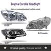 Toyota Corolla Headlight Lampshade Housing for Ages 3-15 - High/Low Beam Front Lighting