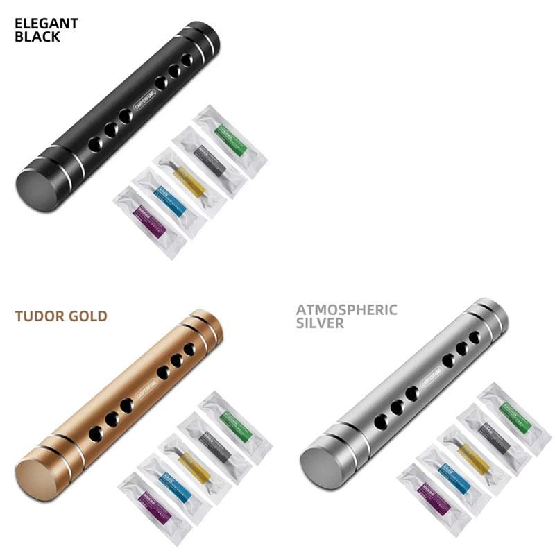 1/2/3/4Sets Air Freshener Smell In The Car Styling Air Vent Perfume Parfum Flavoring For Auto Interior Accessorie