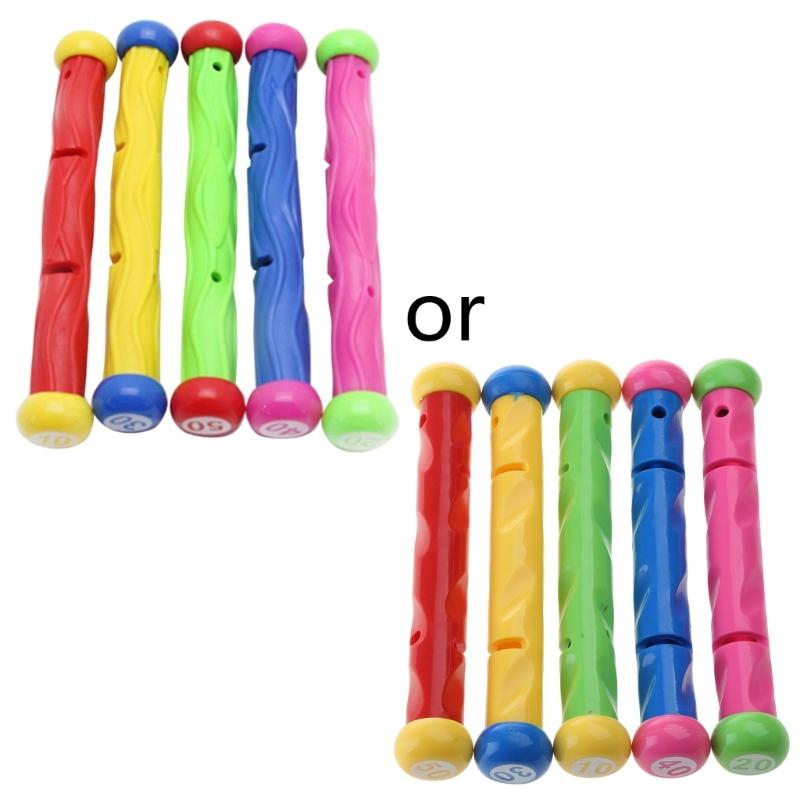 Pool Diving Toy Funny Summer Pool Toy Underwater Toy Set Kids Diving Toy for Children Adults Swimming Practice