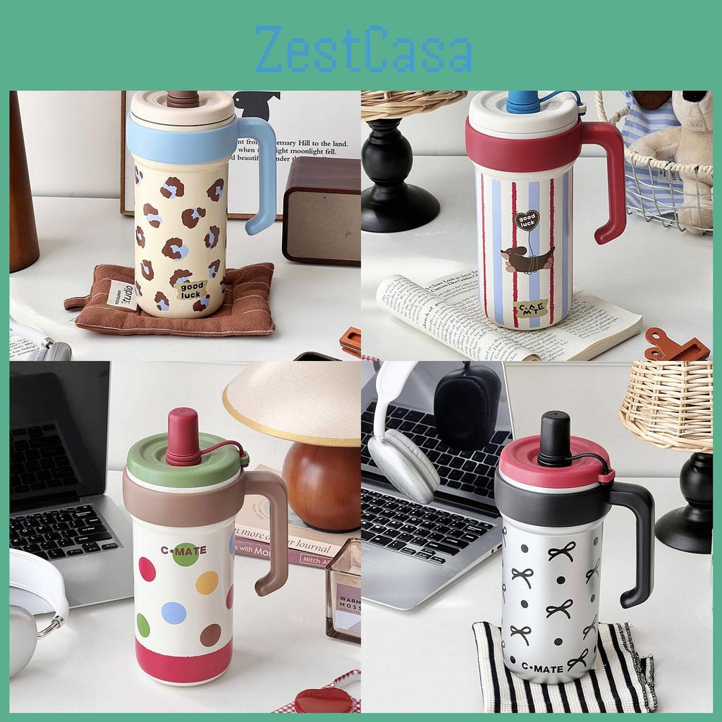 Stainless Steel Insulated Travel Mug With Leakproof Lid For Office And Outdoor Use