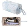 Large Capacity Hair Dryer Storage Bag, Quilted Portable Handheld Travel Case for Curling Iron, Multi-purpose Organizer Pouch KTB