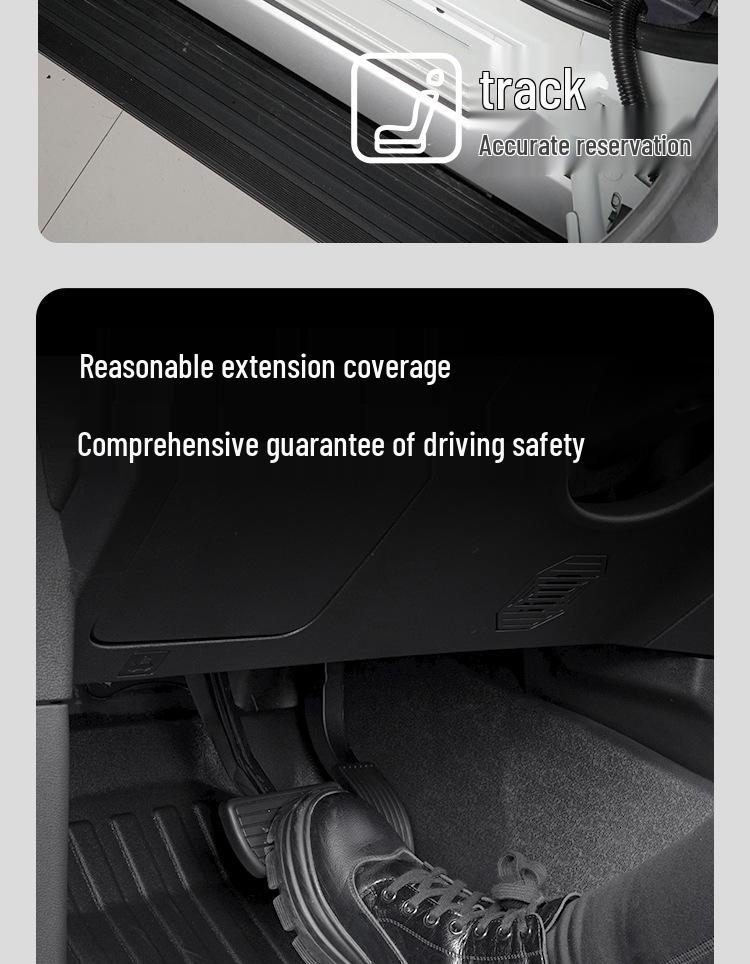 Toyota Sienna TPE Floor Mats for 7-Seater, First Row, 2021-2025