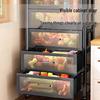 Multi-layer Kitchen Vegetable Storage Rack with Drawers