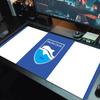 Pescara Calcio Color Mouse Pad Large Gaming Table Cushion Non-slip Laptop Tablet Big Mousepad XXL Mat Mini PC Playmat With Lock edge