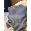 Damen Perlenverzierte Rundhalsweste Koreanisch Locker Nagelperlen Damenpullover Herbstmode Westlicher Stil Damen Strickweste