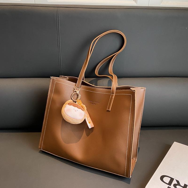 Large Capacity Fashion Simple Handbag Bag Women's Spring and Summer Niche Texture Tote Bag Casual Versatile Shoulder Bag