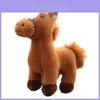 Pony Plüschtier Geschenk für Mädchen Weiches Kurzplüsch Tierpuppe für Kinder und Sammler