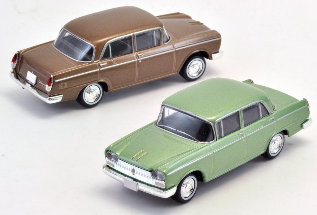 Tomica Limited Vintage Cedric Custom 63 Model Finished Product LV-133b (Green)