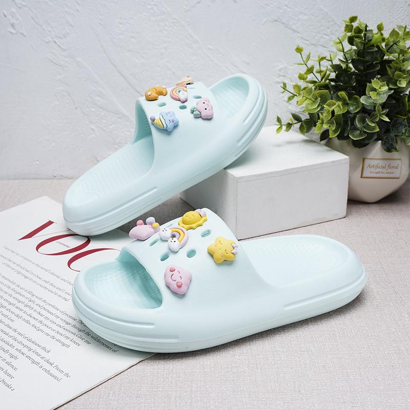 

Versatile One Eva Strap Slippers For Children Nonslip Comfortable Summer Footwear For Boys And Girls In Various Sizes 40/41 світло-зелений колір