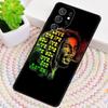 Bob Marley Zitate Rasta Reggae Aufdruck Handyhülle für Samsung Galaxy note 10 pro S26 Ultra S23 S24 FE S25 S21 S22 PLUS Hülle
