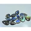 336Cts.Natural Labradorite Multi Fire Pear Cabochon Loose Gemstone 12Pcs Lot LL-997