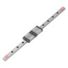 Linear Guide Rail Miniature Linear Bearing Slider Kit MGN12C with 2pcs Slide Block for 3D Printers and CNC Parts 200mm / 7.87in