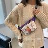 Colorful Graffiti Crossbody Bag Fashiable And Cute Small Chest Bag Waist Bag, Casual Trampoline Bag, Shoulder Bag Backpack