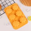 Pumpkin Silicone Molds Thanksgiving Fall Theme Ice Cube Tray Silicone Mold Muffin Chocolate Harvest Cake Baking Decoration Mould