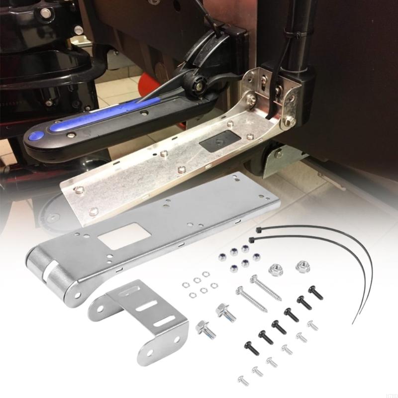 H7BD 000-12603-001 Transducer Transom Mount Bracket Compatible for StructureScan 3D TotalScan Yacht Marine Fishing Shockproof