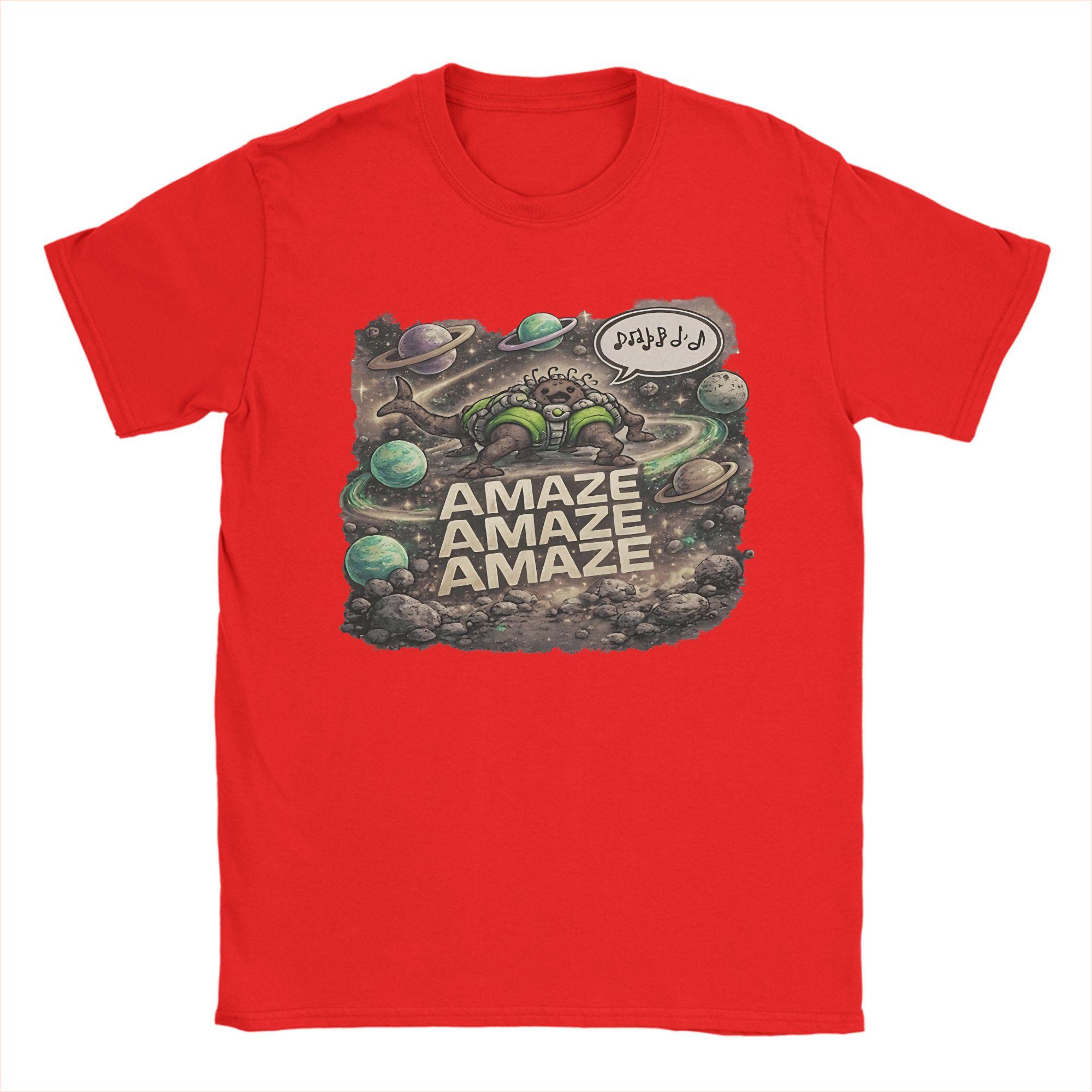 Project Hail Mary Amaze Alien Friendship Space TShirt Unisex Novelty 100 Cotton Tee Shirt O Neck Short Sleeve Original Clothes S
