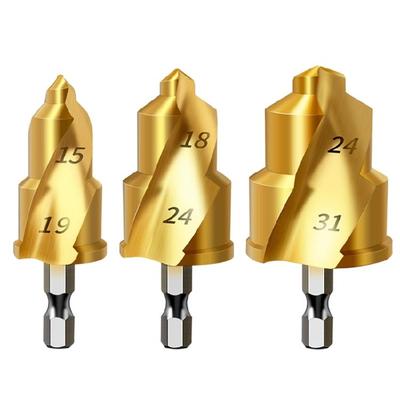 Lifting Stepped Drill Water Pipe Expansion Repair Drill Bit 20 25 32mm Multifunctional Hexagonal Shank Hole Opening