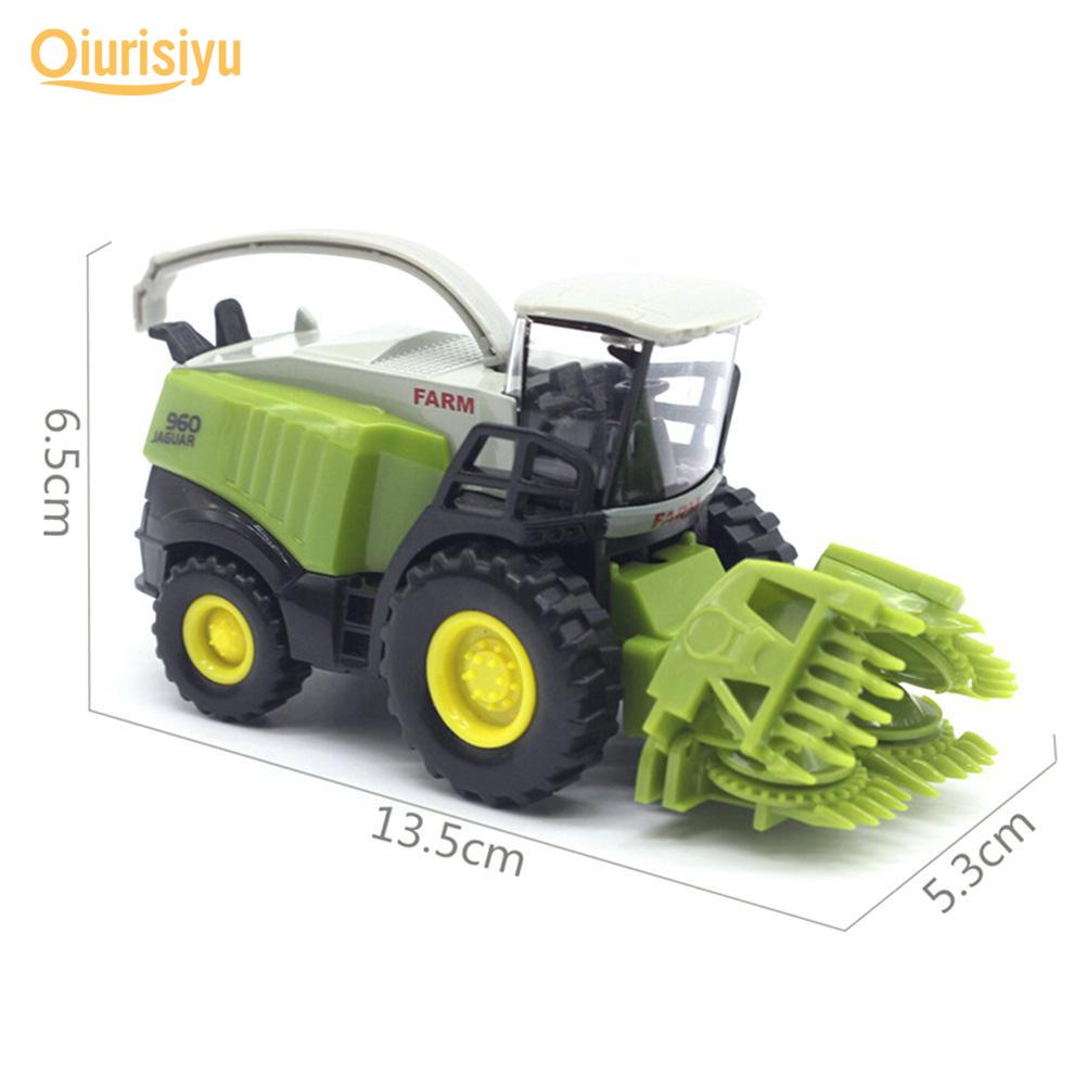 Mini 1/43 Agricultural Harvester Model