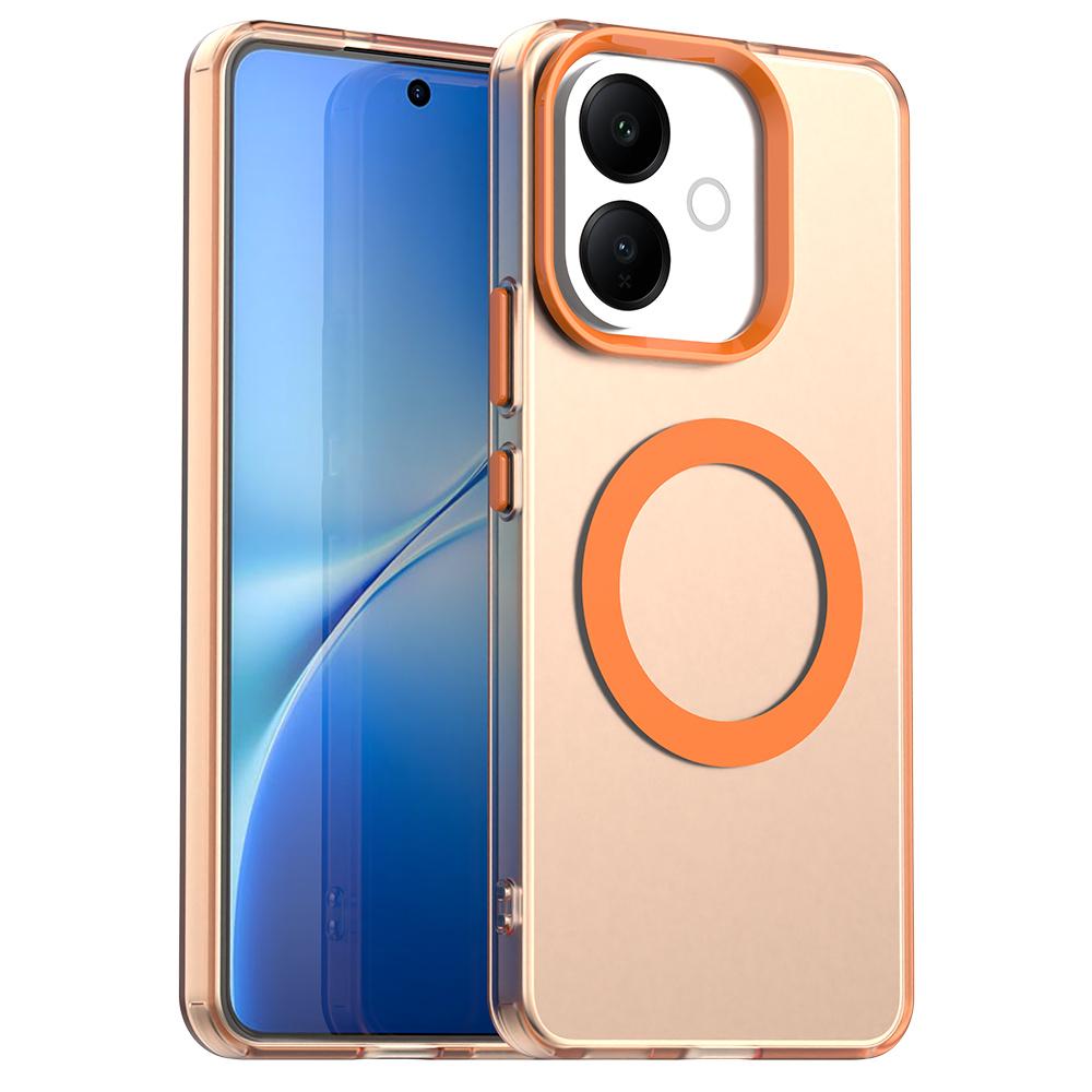 For vivo V60 Lite 5G/V60 Lite 4G Magnetic Case Anti Drop Hybrid Phone Back Cover